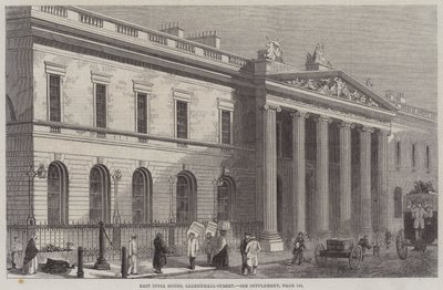 East India House, Leadenhall-Street da English School