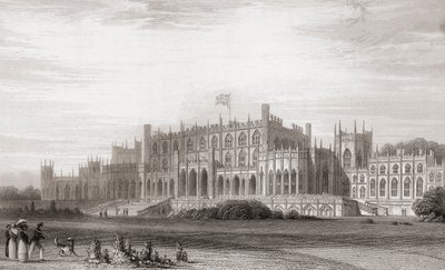Eaton Hall, Cheshire, Inghilterra all
