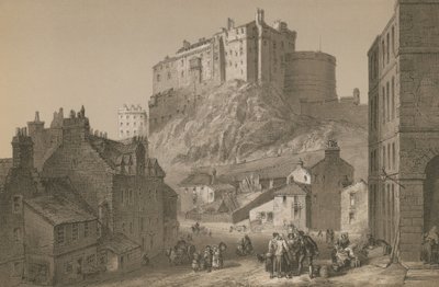 Castello di Edimburgo da English School