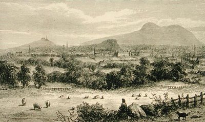 Edimburgo nel 1880 circa, da 