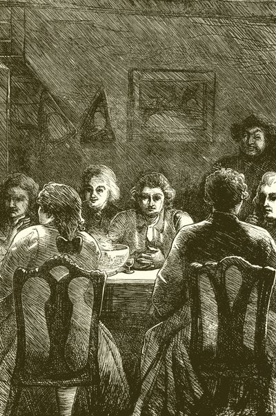 Edmund Burke al Club Letterario da English School