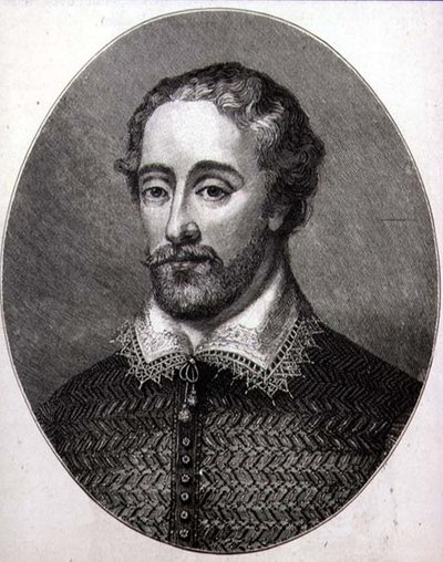 Edmund Spenser (c.1552-99) (incisione) da English School