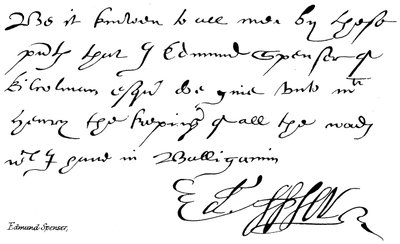 Edmund Spenser da English School