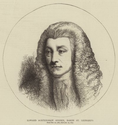 Edward Burtenshaw Sugden, Barone St Leonard