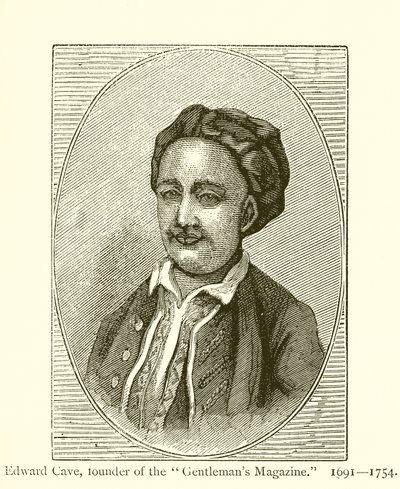 Edward Cave, fondatore del Gentlemans Magazine da English School
