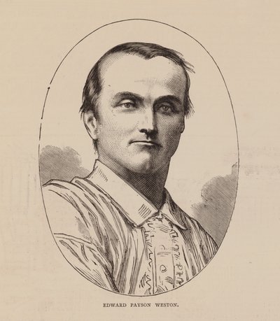 Edward Payson Weston (incisione) da English School