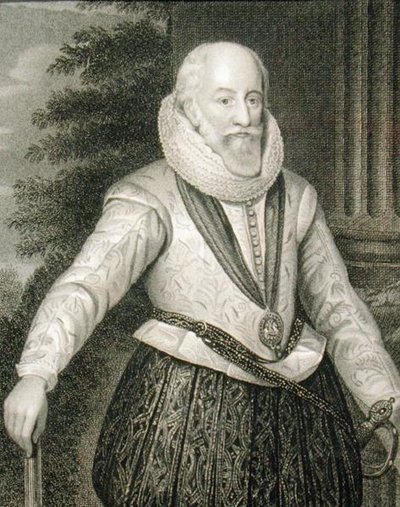 Edward Somerset, 4° Conte di Worcester (c.1553-1627) da English School