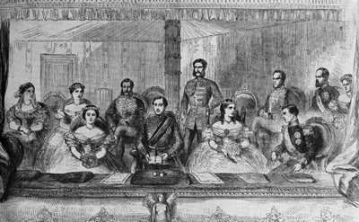 Edoardo VII e la regina Alessandra d