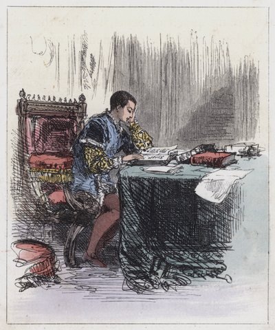 Edoardo VI, ai suoi studi da English School