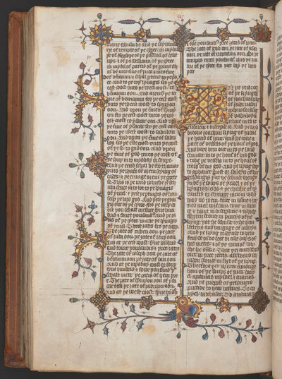 Egerton 617, Bibbia wycliffita, prima del 1397 (pergamena) da English School