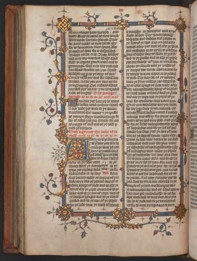 Egerton 617, Bibbia wycliffita, prima del 1397 (pergamena) da English School
