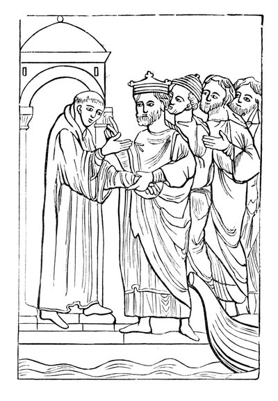 Egfrid, Re di Northumberland, da 