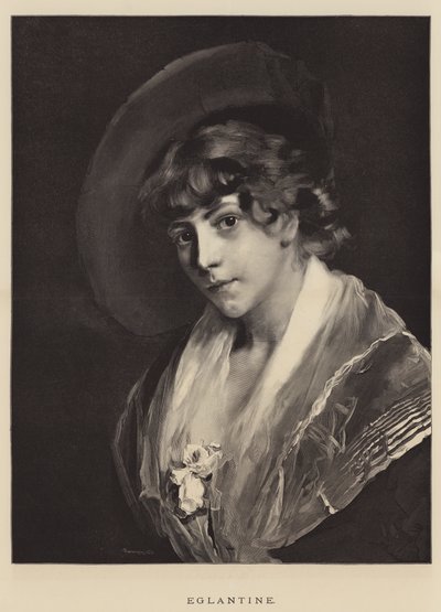 Eglantine (incisione) da English School