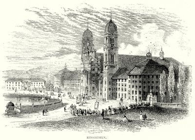 Einsiedeln (incisione) da English School