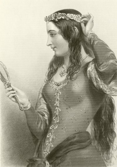 Eleonora di Provenza, regina di re Enrico III da English School