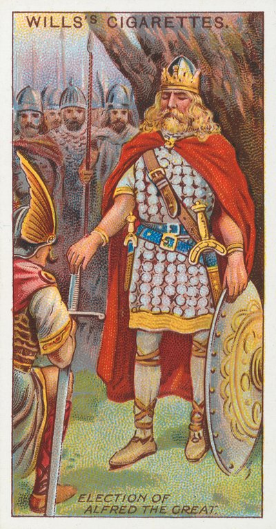 Elezione di Alfredo il Grande da English School