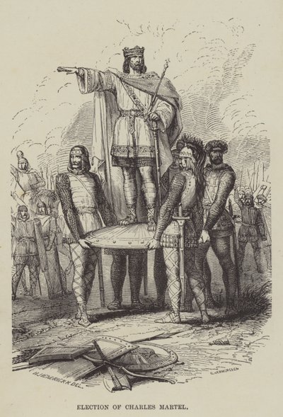 Elezione di Carlo Martello da English School