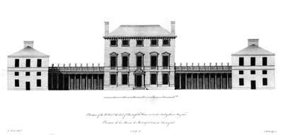 Elevazione della casa dell