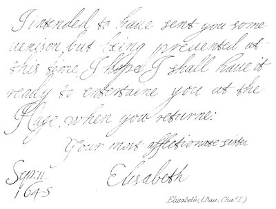 Elisabetta, (Figlia di Carlo I) da English School