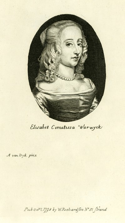 Elizabeth, Contessa di Warwick da English School