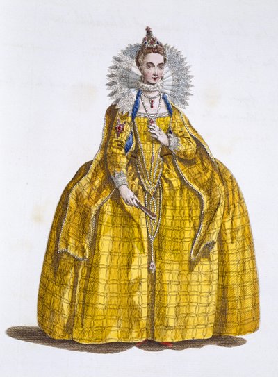 Elisabetta I (1530-1603) da English School