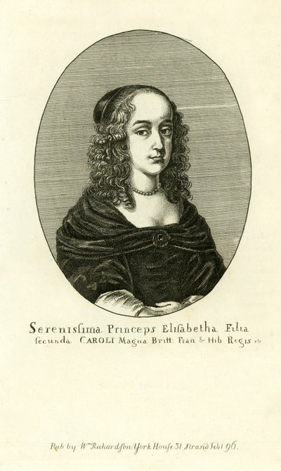 Elizabeth Stuart, seconda figlia di Re Carlo I da English School