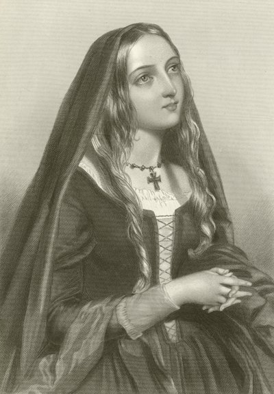Elisabetta Woodville, regina di re Edoardo IV da English School