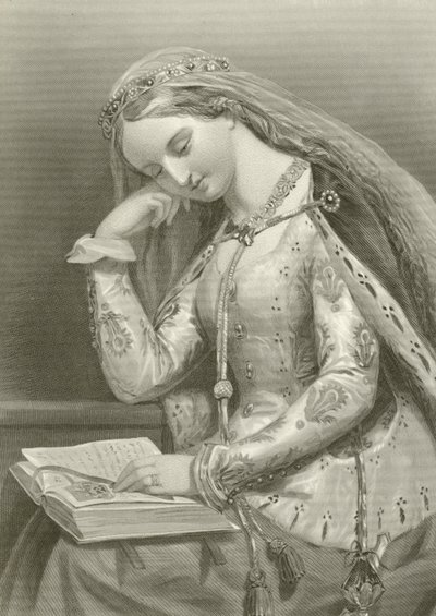 Elisabetta di York, regina di re Enrico VII da English School