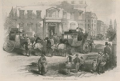 Fine della stagione 1846 - partenza per Parigi da English School