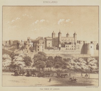 Inghilterra, la Torre di Londra da English School
