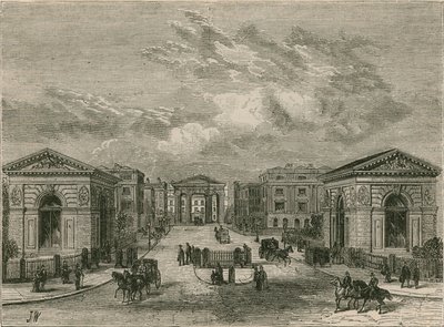 Ingresso alla Stazione di Euston Square da English School