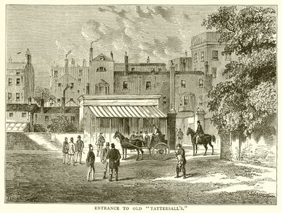 Ingresso al vecchio Tattersalls da English School