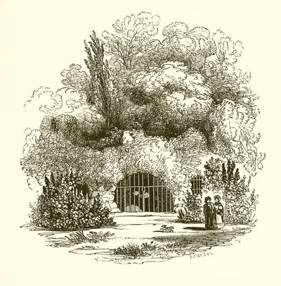 Ingresso alla Grotta del Papa da English School