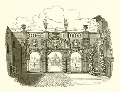 Ingresso al Giardino di Rubens da English School