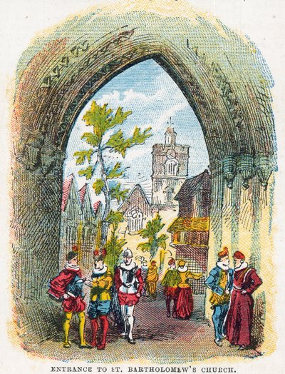 Ingresso alla chiesa di San Bartolomeo da English School