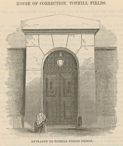 Ingresso alla prigione di Tothill Fields da English School