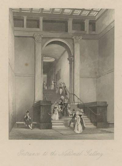 Ingresso alla National Gallery da English School