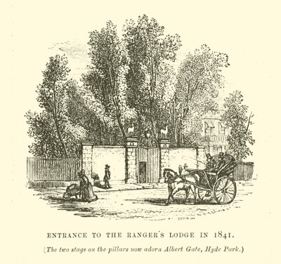 Ingresso alla Loggia del Ranger, St James