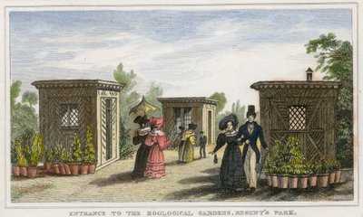 Ingresso ai giardini zoologici, Regents Park da English School