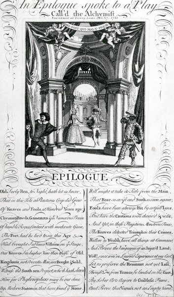 Epilogo della commedia 