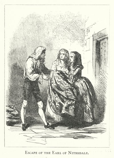 Fuga del Conte di Nithsdale da English School