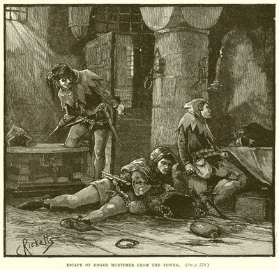 Fuga di Roger Mortimer dalla Torre da English School