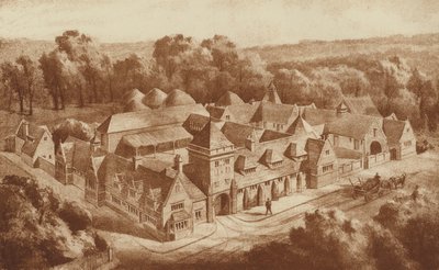 Edifici e scuderie della tenuta, Clipsham, Rutland da English School