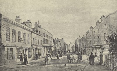 Eton High Street, 1844 da English School