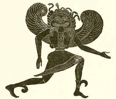 Gorgone etrusca (Museo Campana) da English School
