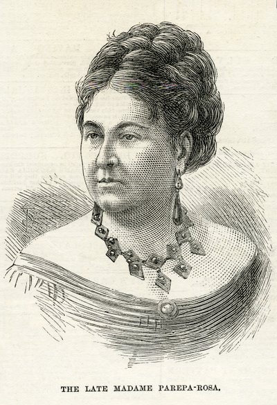 Euphrosyne Parepa-Rosa, Illustrazione per The Graphic, 7 febbraio 1874 da English School