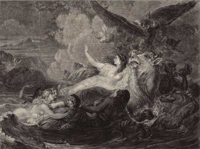 Europa (incisione) da English School