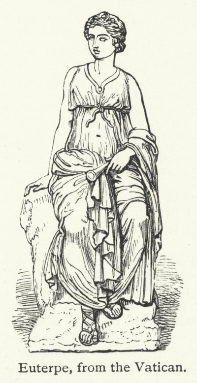 Euterpe (incisione) da English School