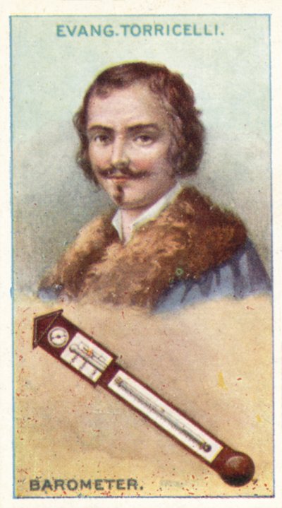 Evang Torricelli, barometro da English School