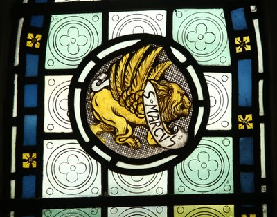 Emblema evangelista: San Marco da English School